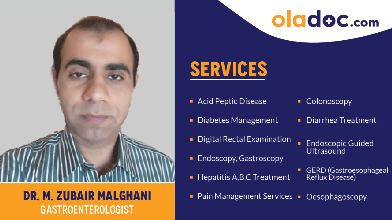 Services provided by Dr.M. Zubair Malghani